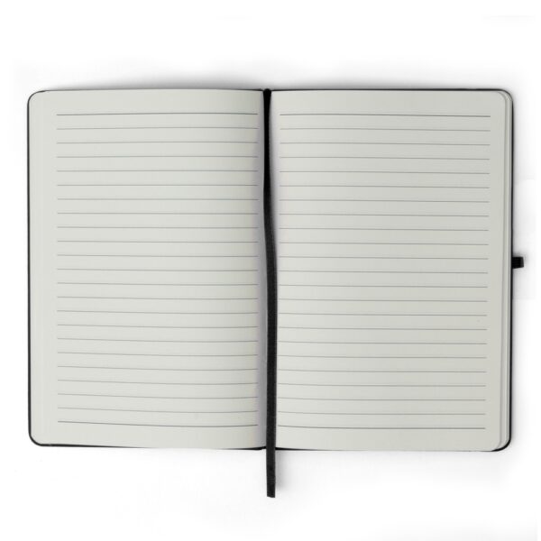 Caderno Personalizado com personalização de marca empresarial. Opção de brinde corporativo para empresas.