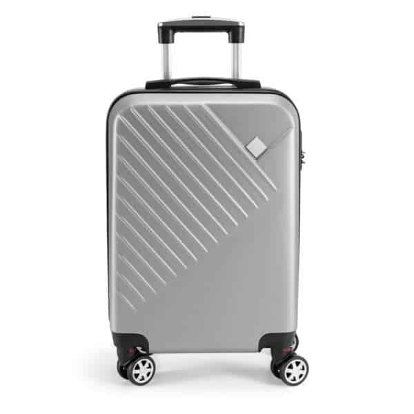 Mala de viagem personalizada com logotipo, prática e elegante brinde empresarial.