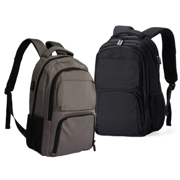 Mochila Personalizada Poliéster USB 30 Litros - HUBZB-01805