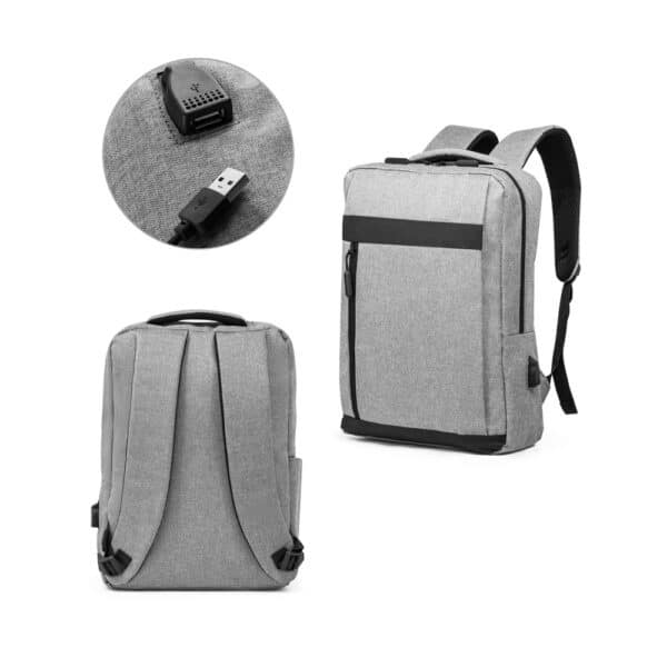 Mochila Personalizada para Notebook 15.6" em 300D Melange - HUBSP-92321 - Image 10