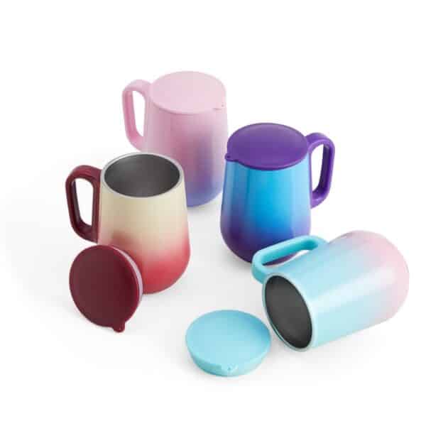 Caneca Personalizada Térmica Bicolor 250 ml - HUBZB-18720