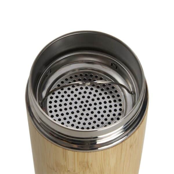 Garrafa Personalizada Bambu Térmica 500ml com Infusor - HUBZB-18642 - Image 4