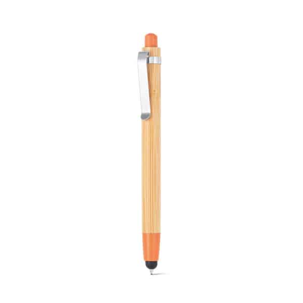 Caneta Personalizada Esferográfica em Bambu com Ponteira Touch - HUBSP-81012 - Image 10