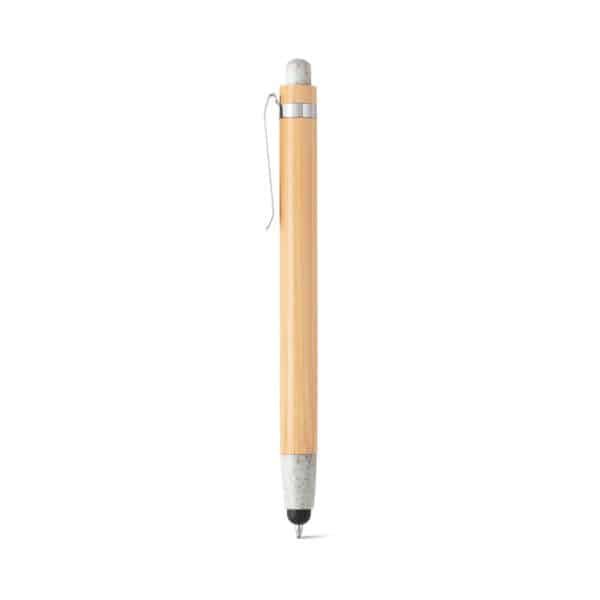 Caneta Personalizada Esferográfica em Bambu com Ponteira Touch - HUBSP-81012 - Image 11