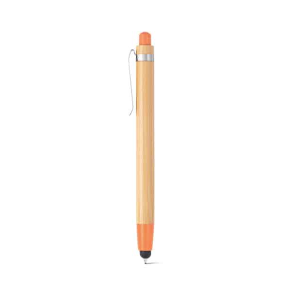 Caneta Personalizada Esferográfica em Bambu com Ponteira Touch - HUBSP-81012 - Image 9