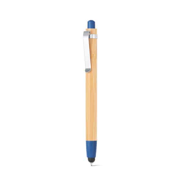 Caneta Personalizada Esferográfica em Bambu com Ponteira Touch - HUBSP-81012 - Image 7