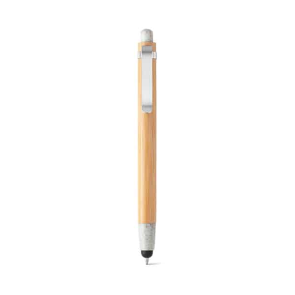 Caneta Personalizada Esferográfica em Bambu com Ponteira Touch - HUBSP-81012 - Image 12