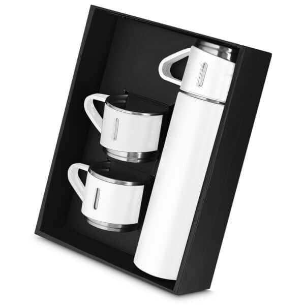 Garrafa Térmica Personalizada 500ml com 3 Xícaras - HUBAS-KGC100 - Image 2