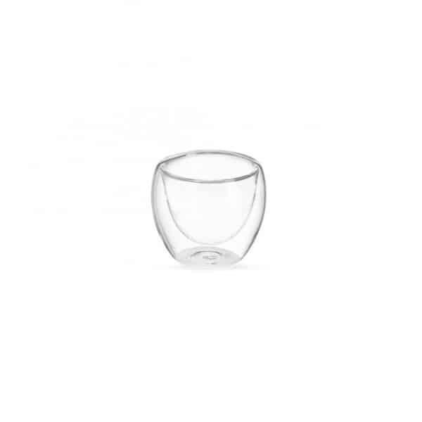 Copo Personalizado Vidro Parede Dupla 80ml - HUBZB-06094