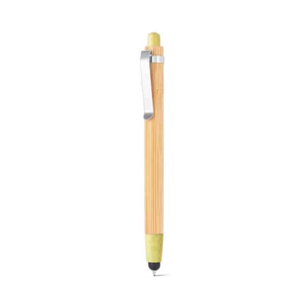 Caneta Personalizada Esferográfica em Bambu com Ponteira Touch - HUBSP-81012 - Image 5